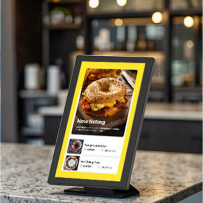 Quiosque de Autoatendimento com Tela LCD de 32 Polegadas, Impressora de Recibos e Personalização de Menu para Restaurantes