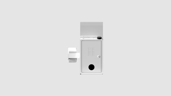 Quiosque de auto-encomenda compacto e leve com pagamento NFC e tela de rotação de 180 ° para uso versátil