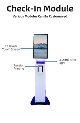 23.8/32 polegadas Self Ordering Kiosk com reconhecimento facial e Metal Case Touch Screen Kiosk