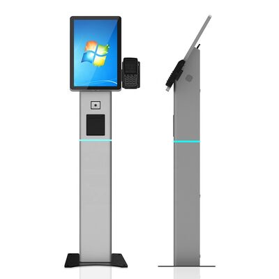 21.5 polegadas de tela sensível ao toque Quiosque de autoatendimento com pagamento NFC e sistema operacional personalizável para restaurantes e varejo
