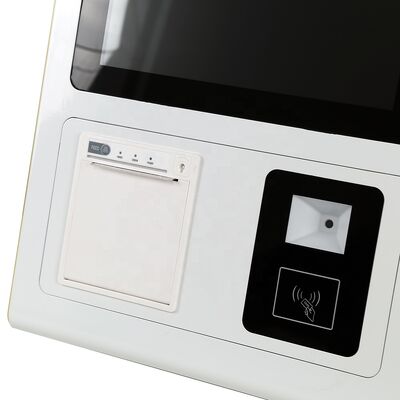 21.5 polegadas FHD Self Ordering Kiosk com 10 pontos capacitivo touch screen e opcional impressora térmica