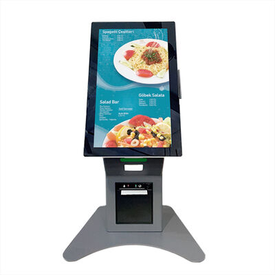 15.6 Inch Android OS Self Checkin Kiosk with Facial Recognition for Shops Check In/Out