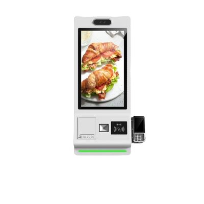 Quiosque de autoatendimento de 21,5/23,8/32 polegadas com tela sensível ao toque com sistema operacional Android/Windows e SDK para supermercados