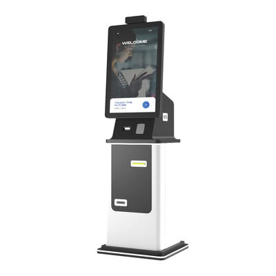 Self-Service Payment Kiosk with Wi-Fi Connectivity Touchscreen Printer and RAL Powder-Coated Finish for Public Access Terminal