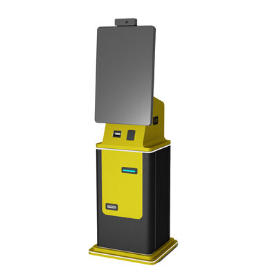 Self-Service Payment Kiosk with Wi-Fi Connectivity Touchscreen Printer and RAL Powder-Coated Finish for Public Access Terminal