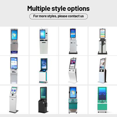 Quiosque de Auto Check-in com Tela Capacitiva de 10 Pontos com Resolução 1920X1080 e Processador Intel Core I5