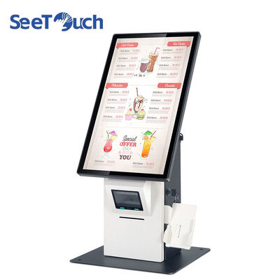1920X1080 Resolution Payment Kiosk with Facial Recognition and Metal Case for Indoor Self Service
