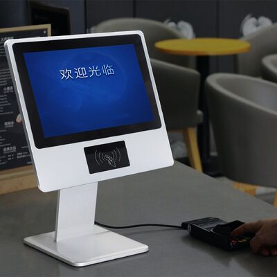 12.1 Inch Wall Mountable Self-service Kiosk with 10 Point Capacitive Touch Screen for Indoor Use