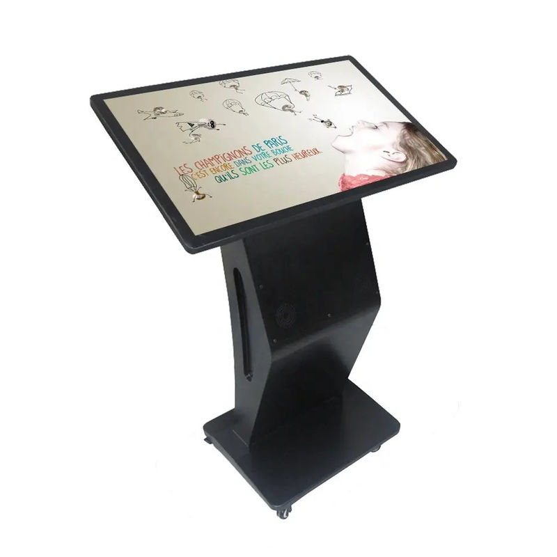 55" Piso em pé tudo em um toque tela quiosque Computador Android Windows System