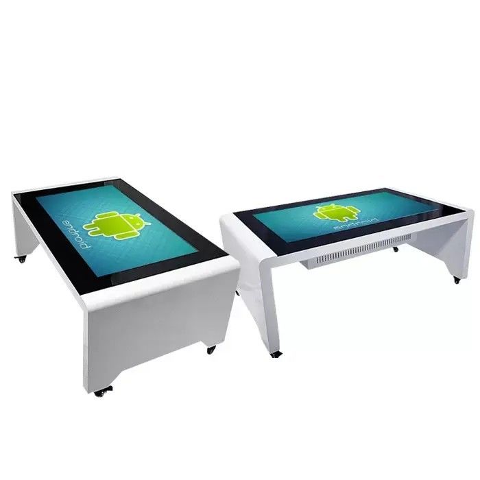 55 polegadas de Alumínio Ligação Interativa touch Screen Table com 110W de consumo de energia e Multi-Touch Display