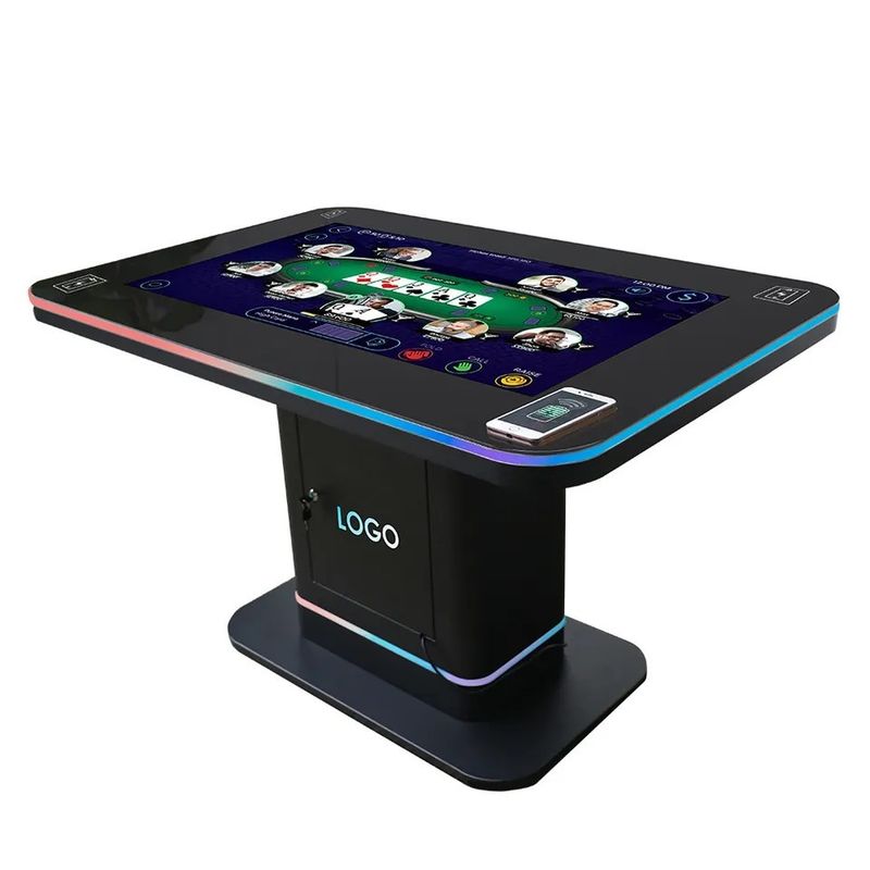 Mesa de jogos inteligente com tela sensível ao toque interativa 500 Nits para Shopping Mall