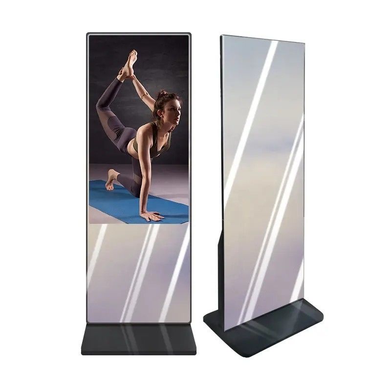 Indoor Gym Smart Magic Mirror Touch Screen 43 polegadas Android Digital Display