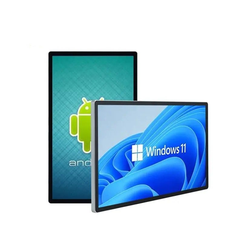 43 polegadas de alto brilho capacitivo touch screen monitor Industrial display