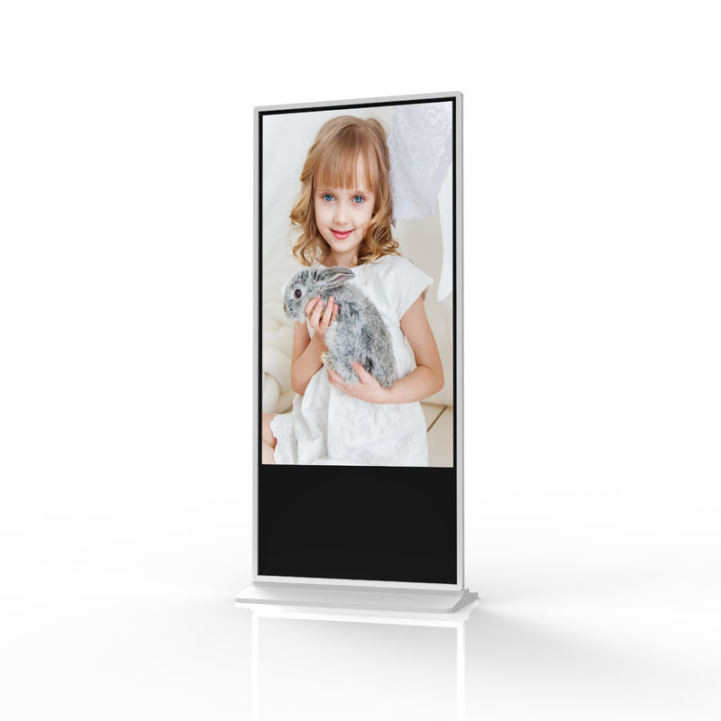 Monitor de tela sensível ao toque de 55 polegadas com sistema operacional Android e entrada HDMI para exibição interativa