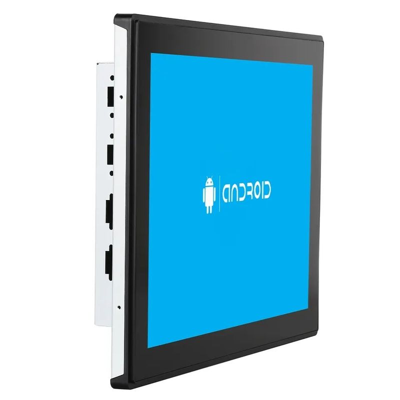 Monitor de tela sensível ao toque industrial incorporado de 17 polegadas All In One PC Painel Android ROHS