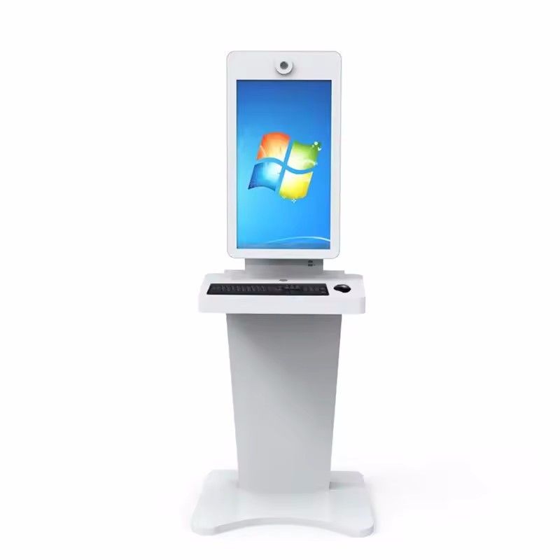 Quiosque Digital com Tela Sensível ao Toque em Gabinete de Metal de 32 polegadas com Windows 10 e Teclado/Mouse Integrados