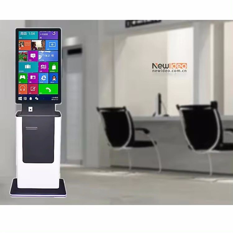 Ecrã táctil Display com 300 cd/m2 Brilho 1000:1 Relação de contraste e amplo intervalo de temperatura para quiosques de cobrança