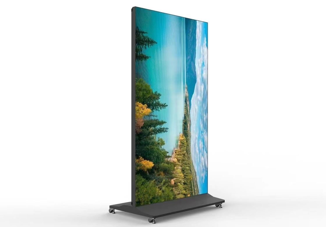 Exibição LCD de publicidade de 75 polegadas com ângulo de visão de 178 ° 450cd / m2 Brilho e relação de contraste de 3000: 1 para sinalização digital comercial