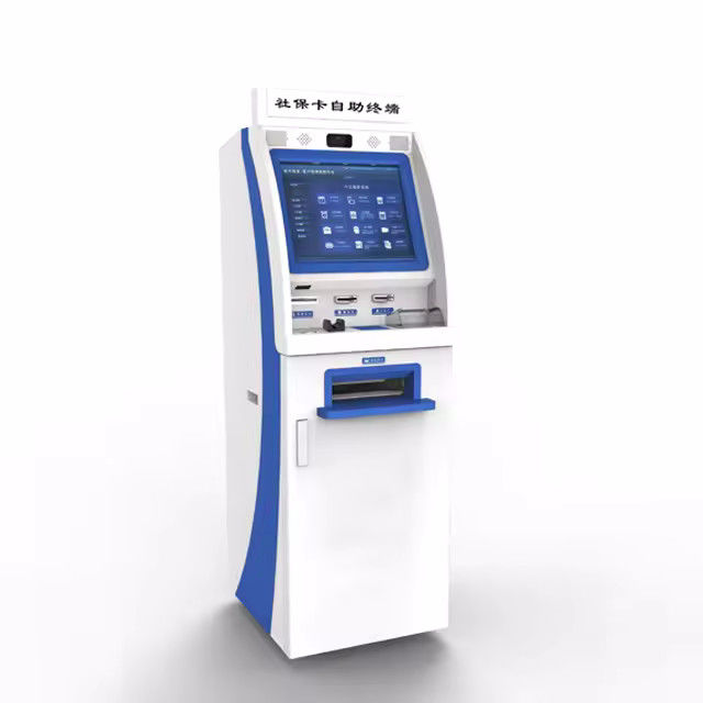 Quiosque de Autoatendimento Personalizável com Reconhecimento Facial e Tela de 21,5/24/27/32 Polegadas para Autoatendimento Eficiente