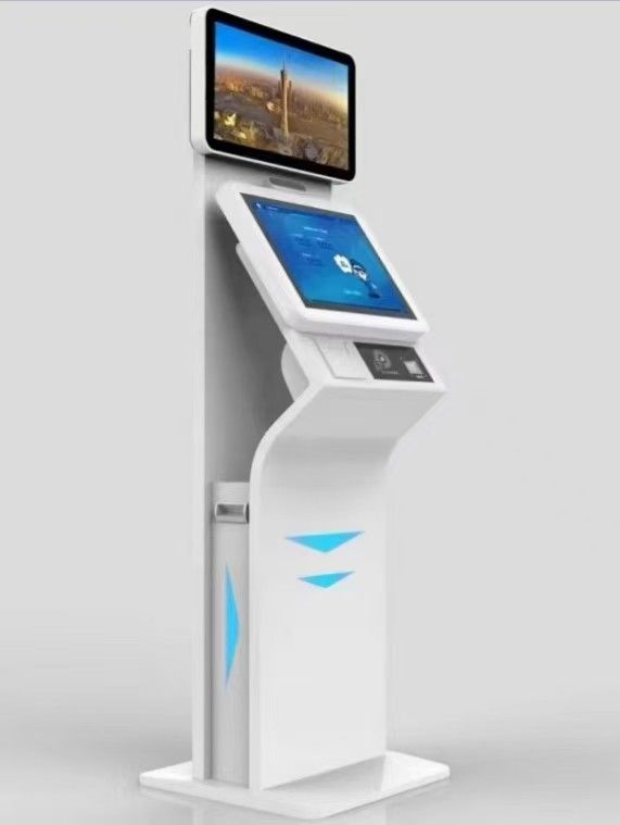 Quiosque de autoatendimento Shareme com tela sensível ao toque, software personalizável e scanner de passaporte em tamanhos de 22/27/32 polegadas